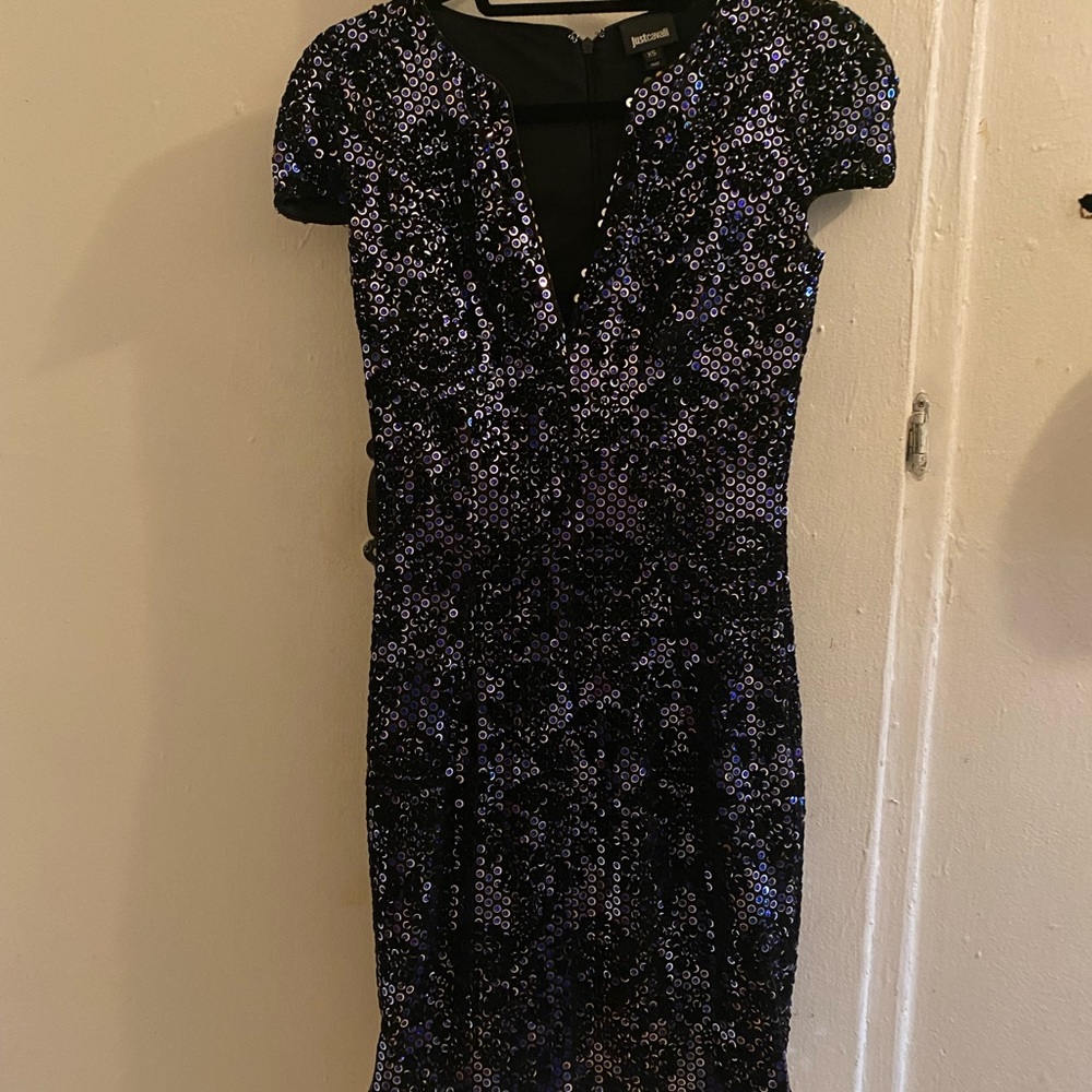 Just Cavalli Sequin party dress